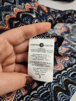 Блуза Cache Cache с принтом 42 размер