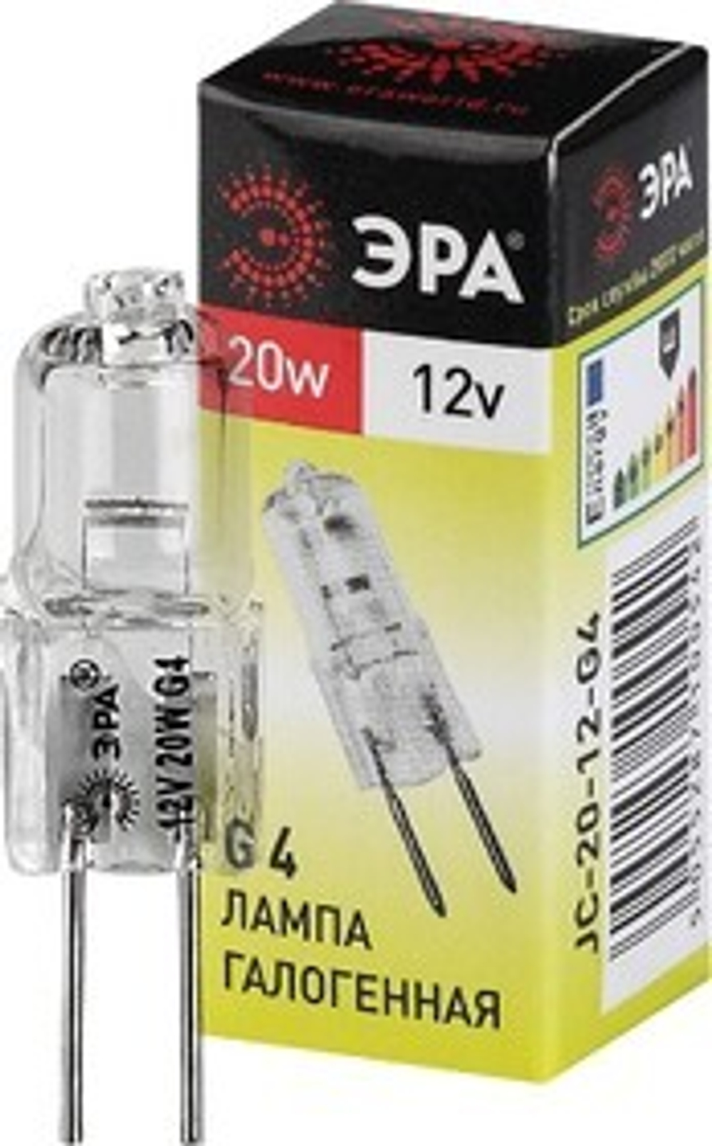 Лампа галогенная G4-JC-20W-12V