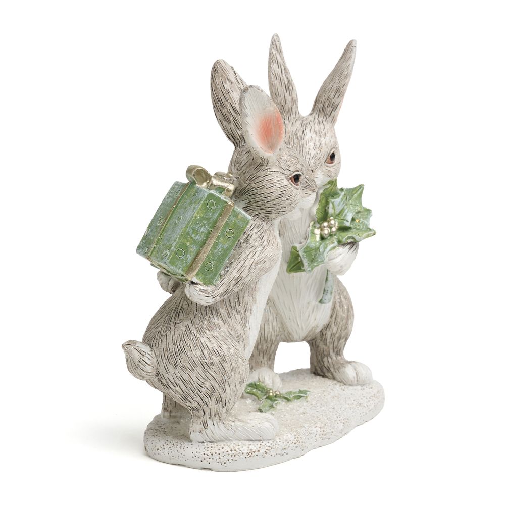 СТАТУЭТКА "КРОЛИКИ" 10,5Х6Х13 СМ