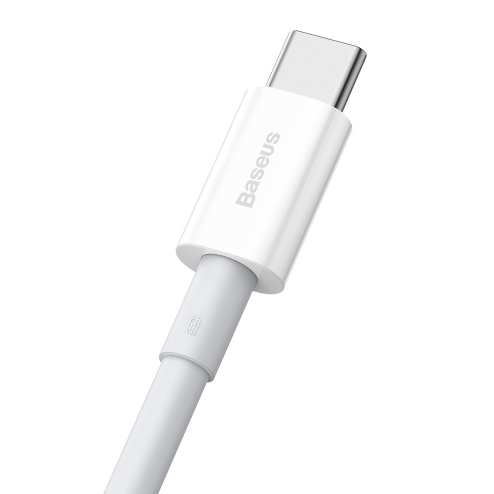 Type-C Кабель Baseus Superior Series Fast Charging Data Cable USB to Type-C 66W - White