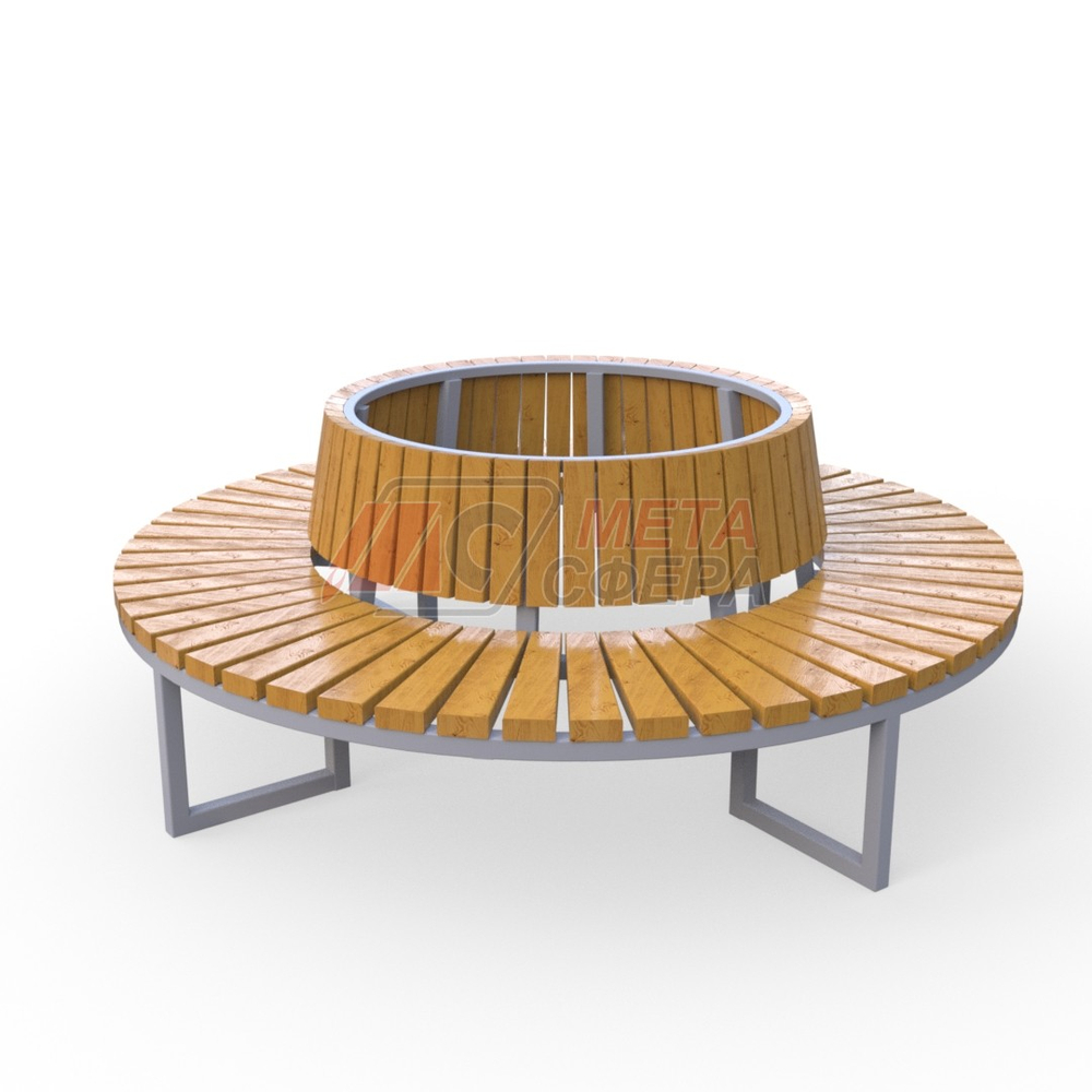 Скамейка Округ