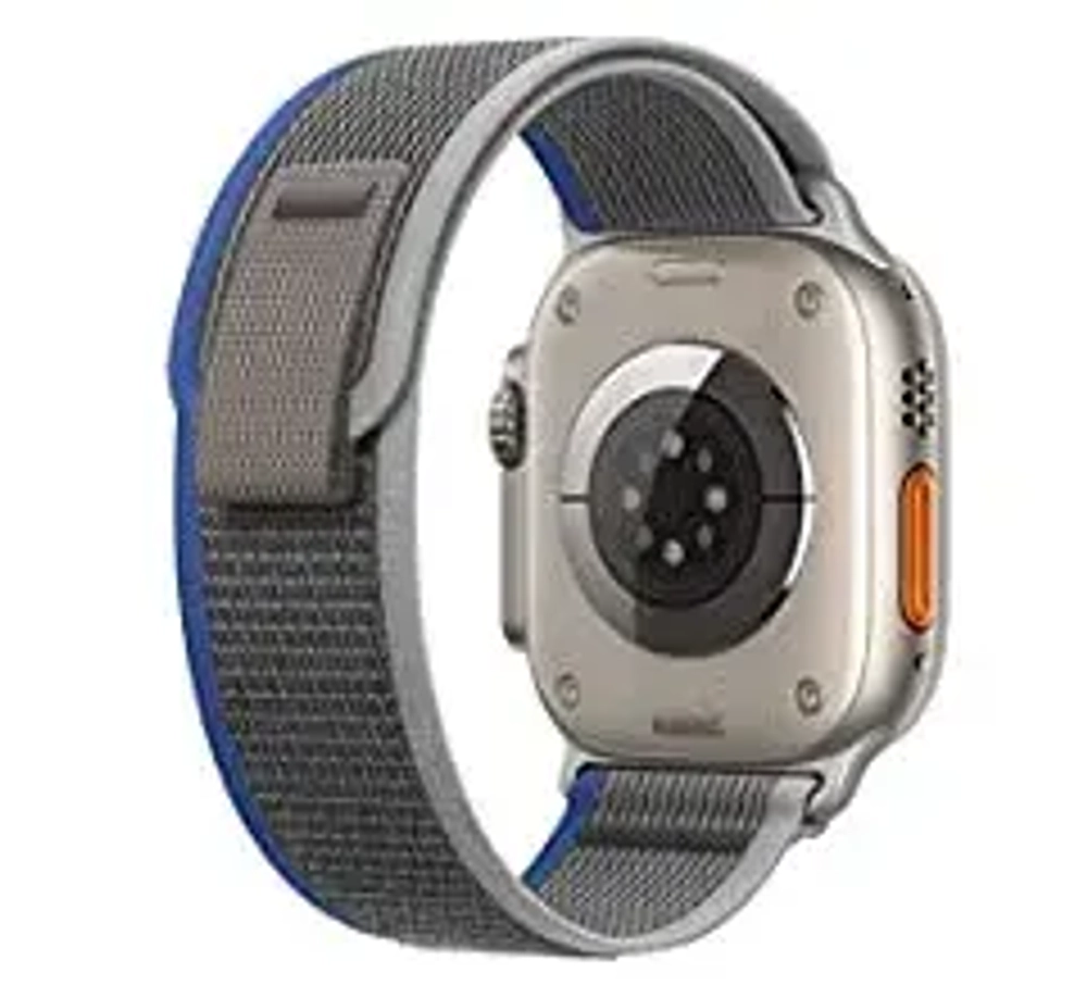 Ремешок Mutural Watch Band Wild Patch Loop Series для Apple Watch 38/40/41mm (Blue/Grey)