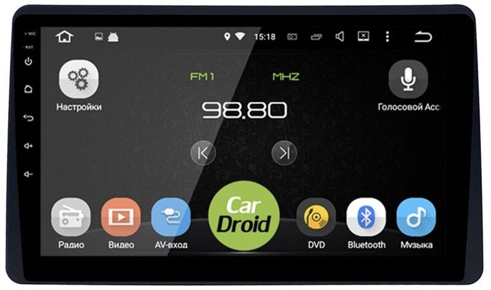 Магнитола для Renault Arkana 2019+, Duster 2020+ - Roximo RM-3008 Android 12, 8-ядер, 4/64Гб, SIM-слот