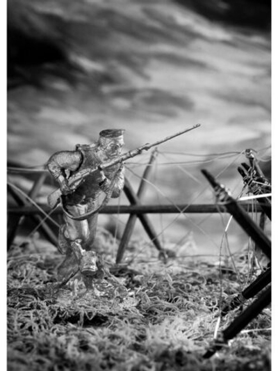 Оловянный солдатик Моряк в атаке 1941 г.