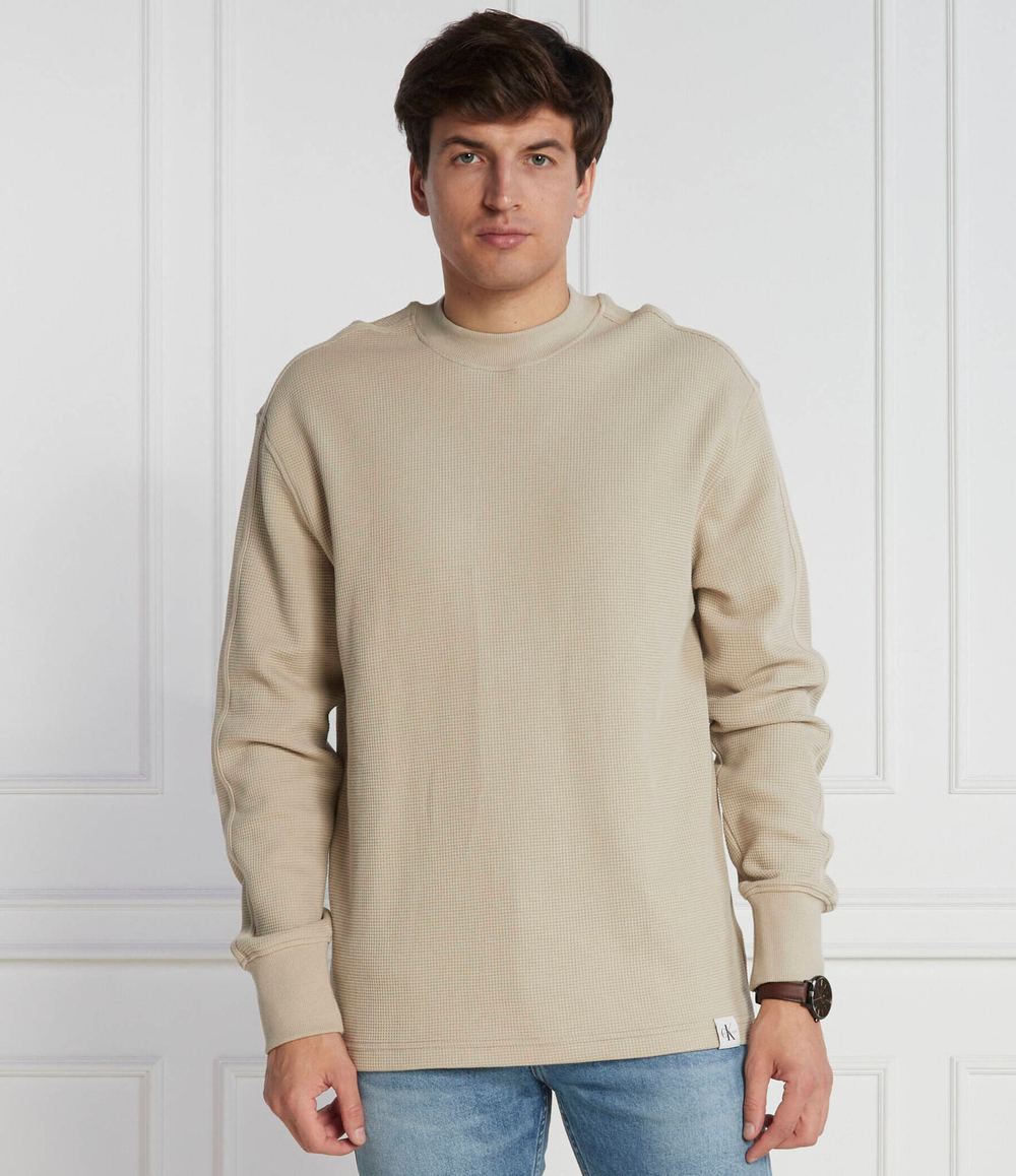 Свитер CALVIN KLEIN JEANS - бежевый(J30J324532)