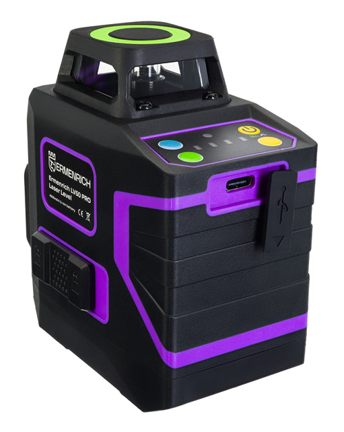 Лазерный уровень Ermenrich LV50 PRO, фиолетовый