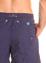 Мужские шорты для плавания и пляжного отдыха (Размер: XXXL) (Цвет: черный)