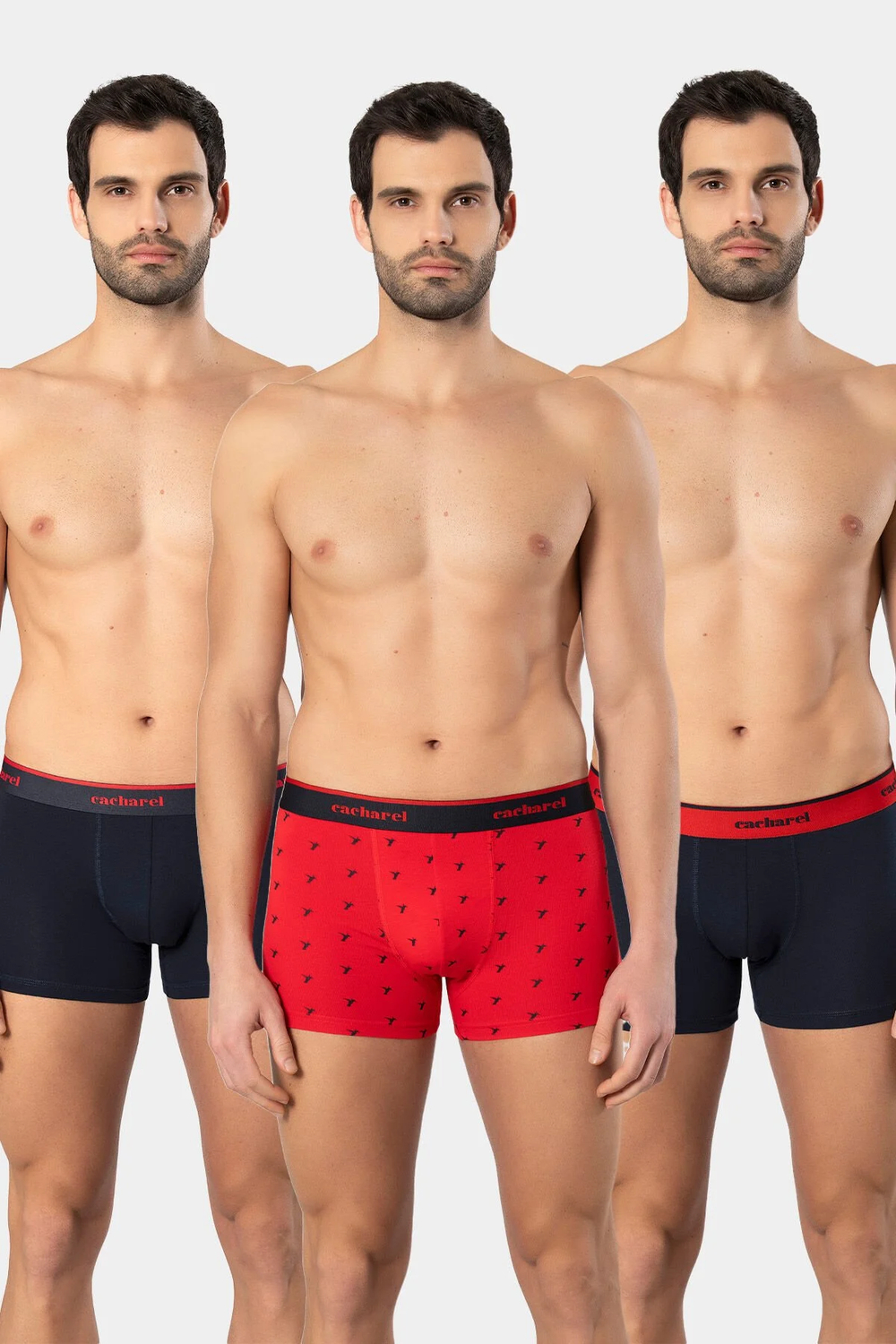 Трусы мужские боксеры. Набор из 3-х штук