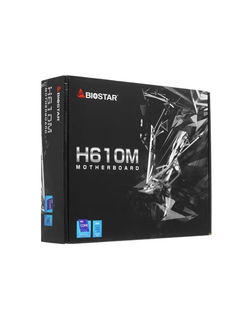 Biostar H610MHP (Socket 1700, Intel®H610, 2xDDR4-3200, D-SUB+HDMI, 1xPCI-Ex16, 1xPCI-Ex1, 4xSATA3, 1xM.2, 8 Ch Audio, GLan, (4+4)xUSB2.0, (2+2)xUSB3.2, 1xPS/2, mATX)
