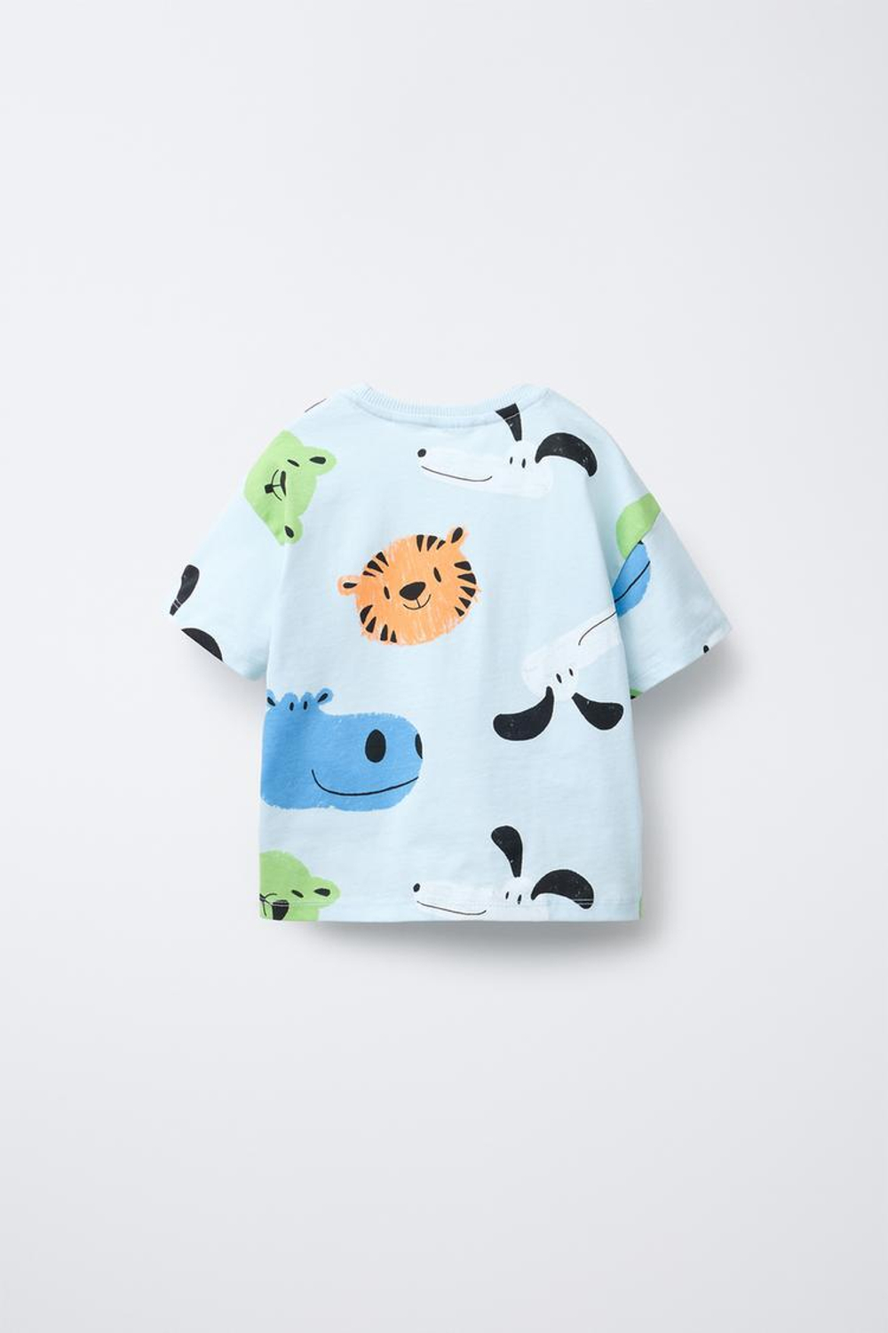 ZARA ПИЖАМА С АНИМАЛИСТИЧЕСКИМ ПРИНТОМ, СИНИЙ