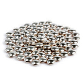 Украшения шоколадные КОНФЕТТИ СЕРЕБРО. 50 гр (диаметр 1.5см)