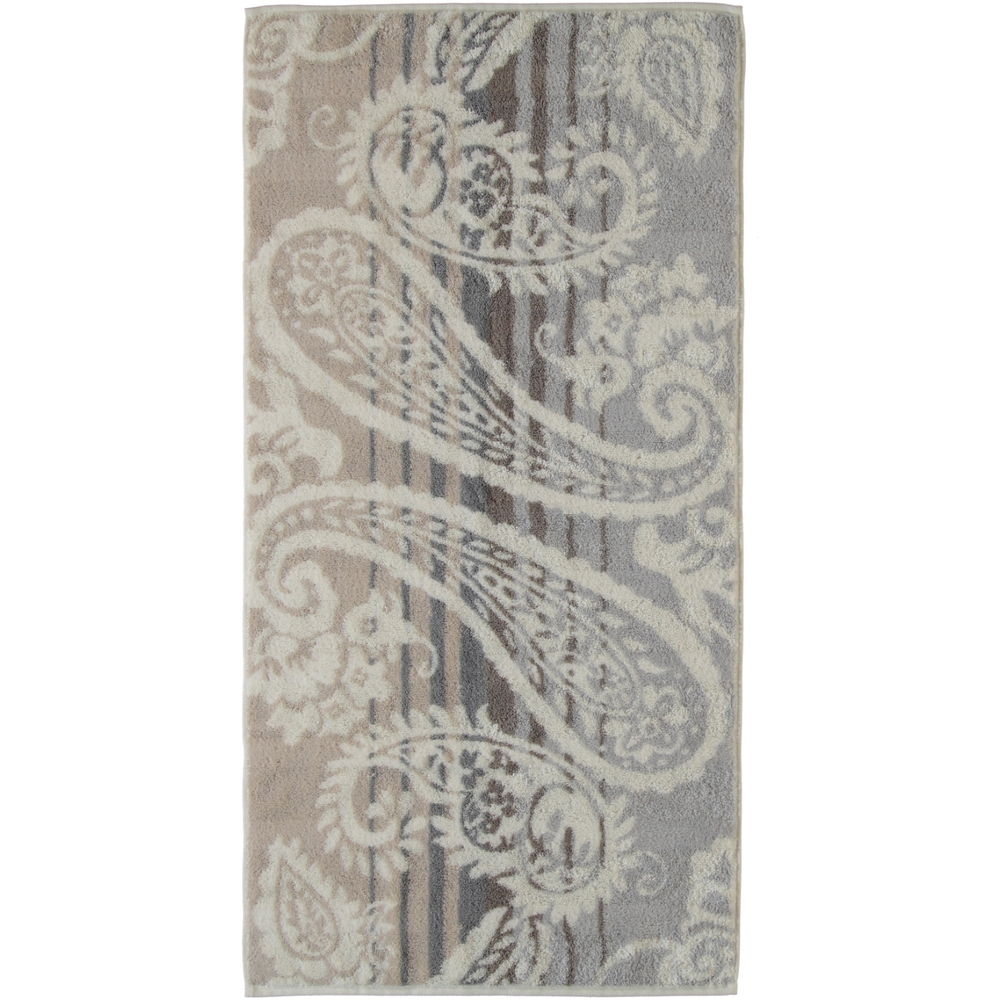 Полотенце 50x100 Cawo Noblesse 1067 Paisley серое