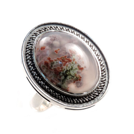 Кольцо "Дальвинья" агат орфеев