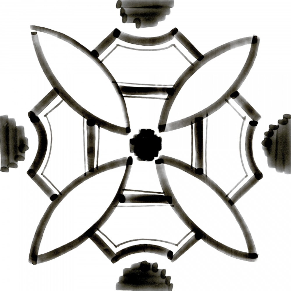 Декор VIVES Octogono Variette Sombra Mix g.156 20x20