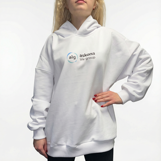 Худи Аскона Лайф Групп. Цвет: белый