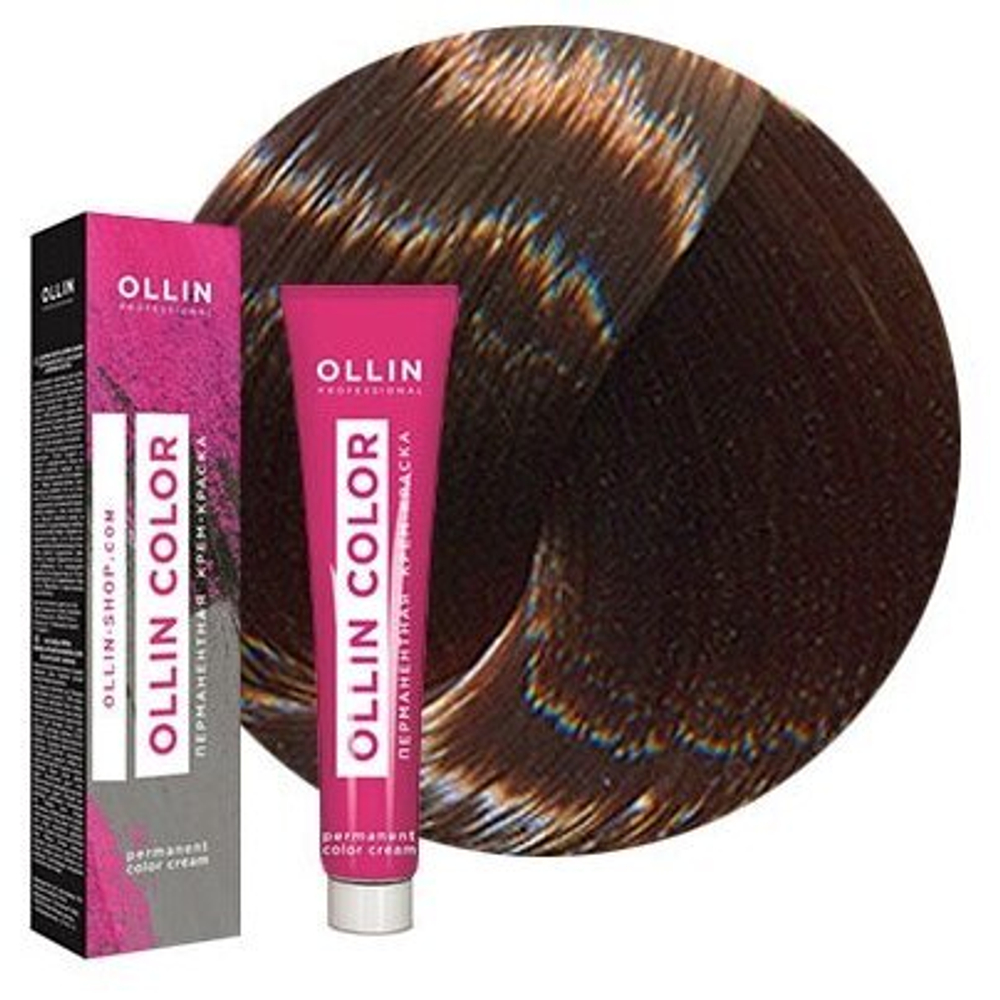OLLIN COLOR 7/31 русый золотисто-пепельный 100 мл Перманентная крем-краска для волос