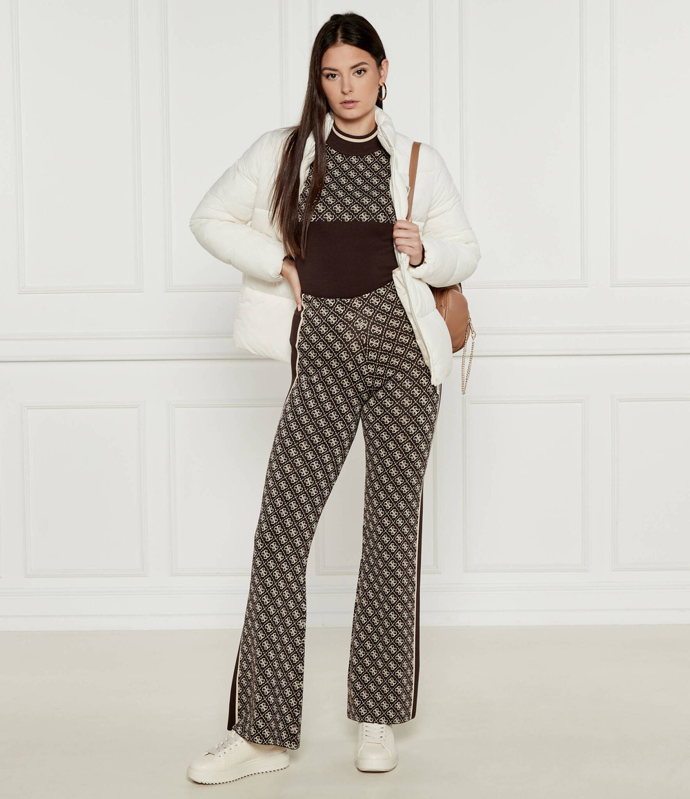 Трикотажные штаны GUESS - коричневый(W3YB38 Z37K0)