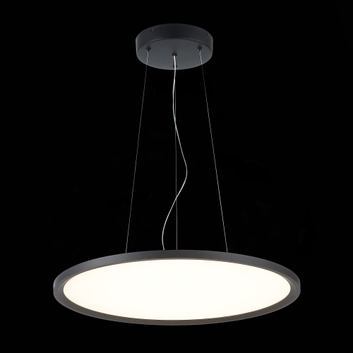 ST602.443.56 Светильник подвесной Черный LED 1*56W 4000K 5 040Lm Ra&gt;80 120 IP20 D600xH36 185-265V