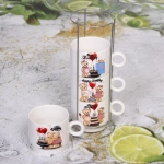 Набор кружек на стойке 280мл «Мишки»