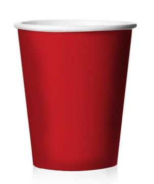 Стакан 400 мл. однослойный Красный