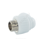 Угольник PP-R комбинированный белый Дн 32х3/4" НР VALFEX 10126132