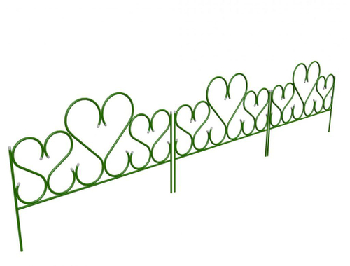 Забор декоративный Амурный 5 секций 3,9м металлический
