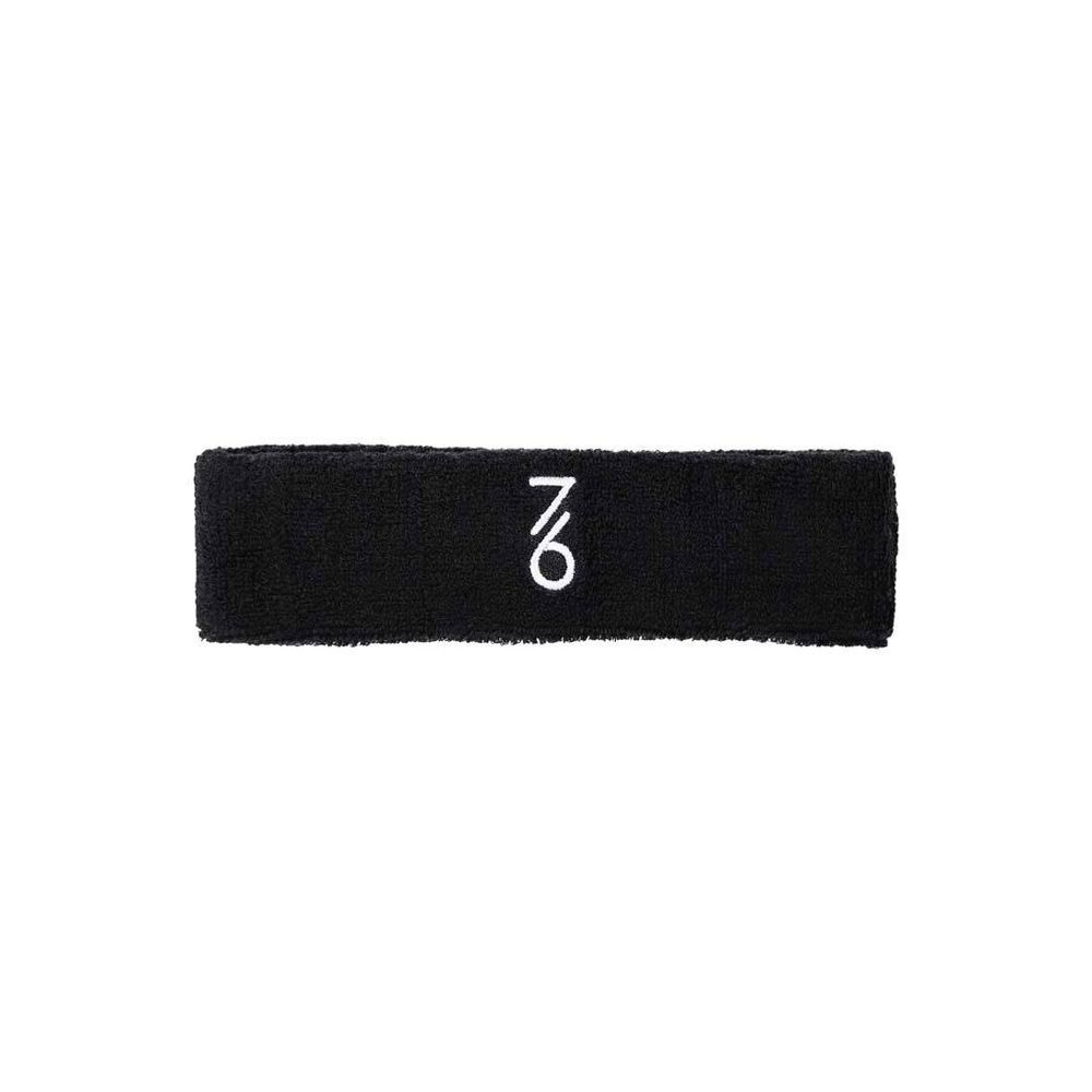 Аксессуары для тенниса Банданы, повязки SEVENSIX HEADBAND BLACK .