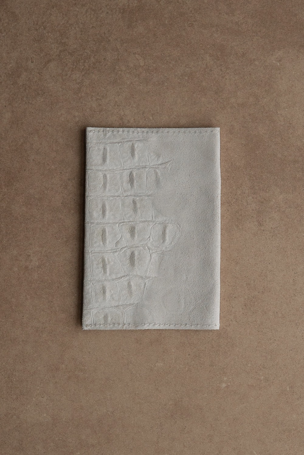 Обложка на паспорт SUEDE PASSPORT CASE CROCODILE