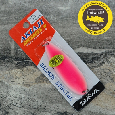 Блесна DAIWA AKIAJI CRUSADER W 45g PINK EDGE GLOW
