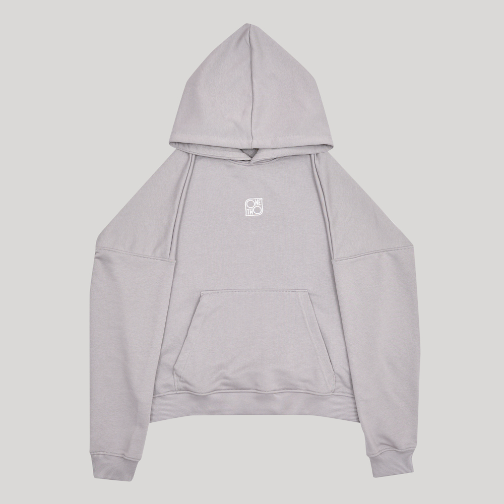 Hoodie LOGO Opal Grey