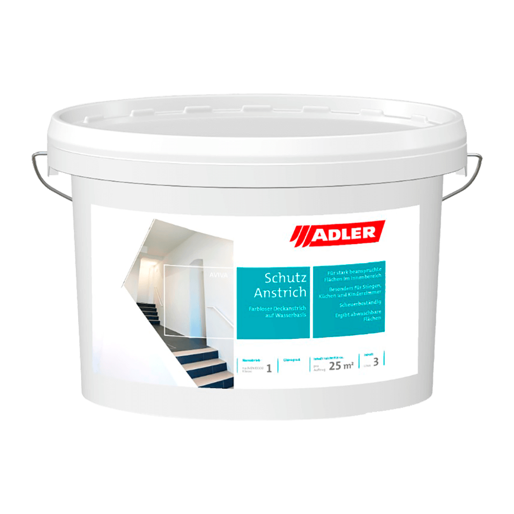 Aviva Schutzanstrich - моющееся покрытие класса люкс | Adler (Австрия)