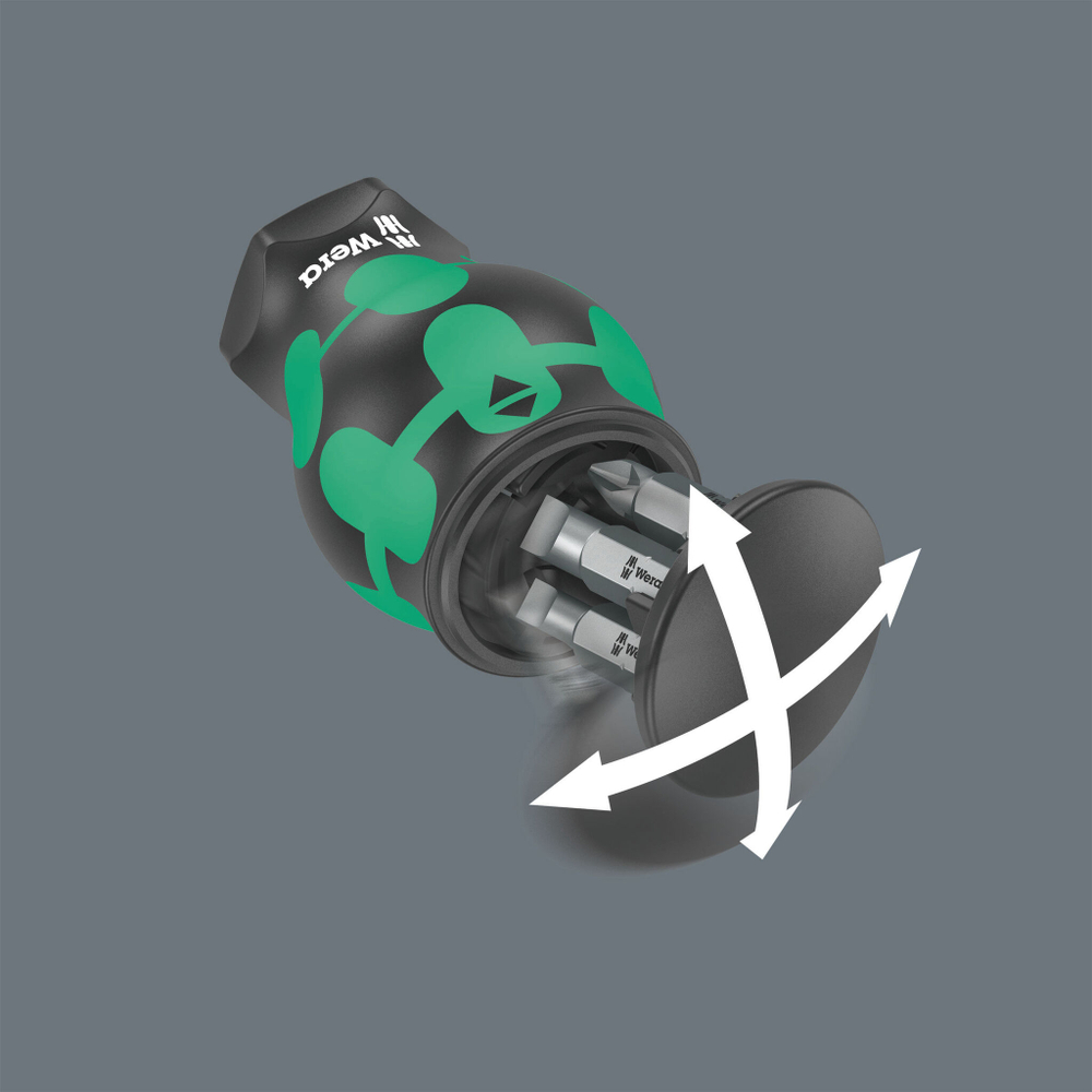 Набор Wera Kraftform Kompakt Stubby магазин 4, 6 предметов 05008877001