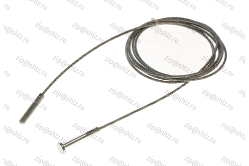 Тросик синхронизации дверей кабины в сборе L=2840мм (проем 800мм) 0411Е.06.05.120-01