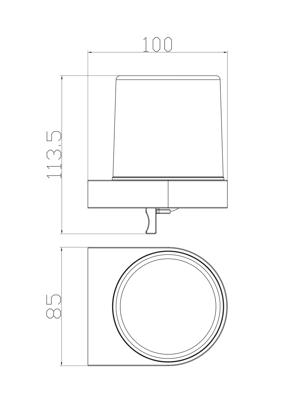 Дозатор мыла WONZON & WOGHAND, Брашированное золото (WW-5251-BG)