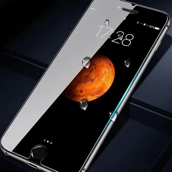 Защитное стекло 2.5D LuazON для iPhone 6/6S, полный клей