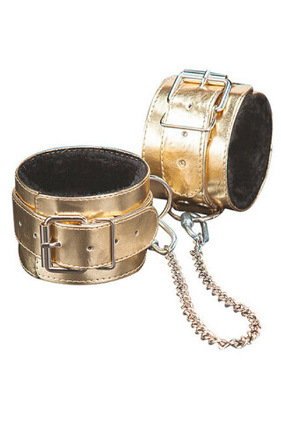 Оковы золотые с мягкой подкладкой (Цвет: золотой)