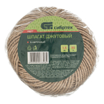 Шпагат джутовый, 1.5 мм, L 90 м, 4-ниточный, Сибртех
