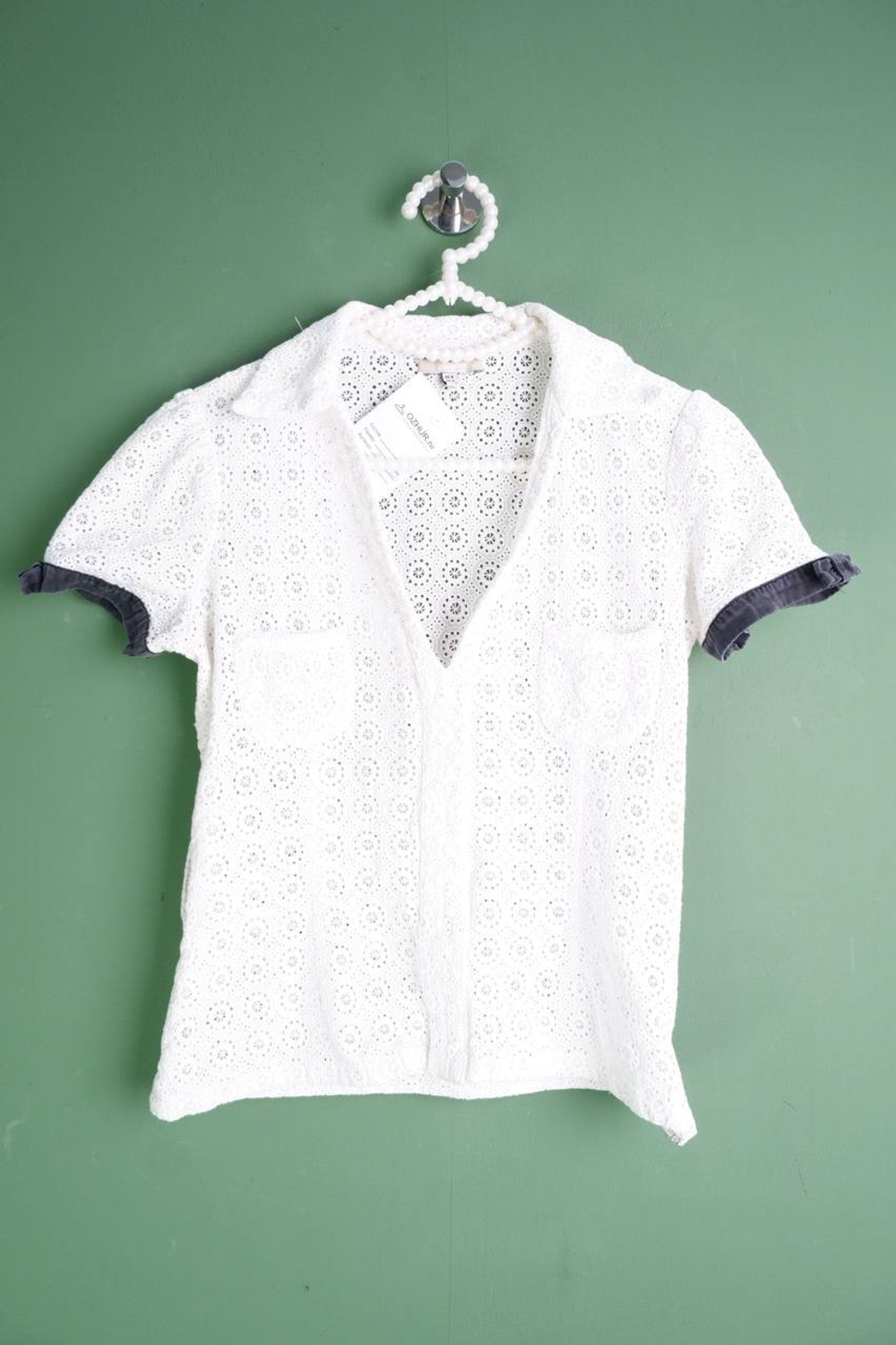 Блузка Karen Millen кружевная, маркировка 36, визуально на 42 размер