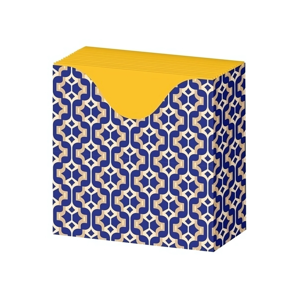 Салфетки бумажные «Грация» 33x33 2слоя 40лист в коробочке