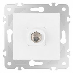 ТВ-розетка без рамки Arte Milano am-203 203.42-1.white