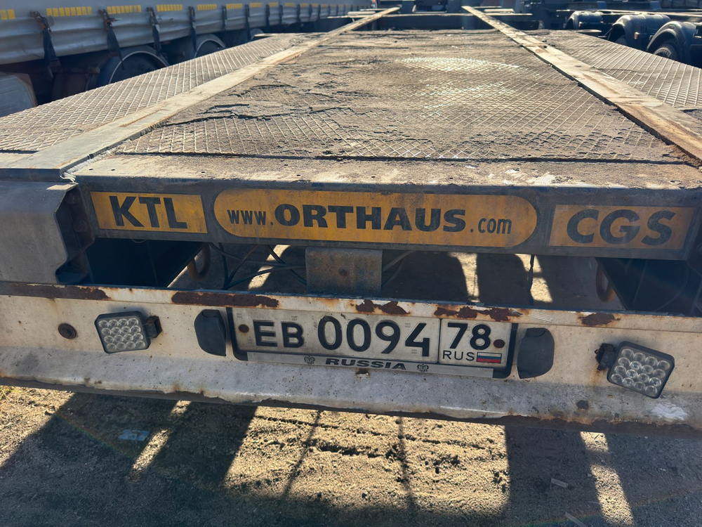 ORTHAUS C4 Полуприцеп контейнеровоз 4 оси C4