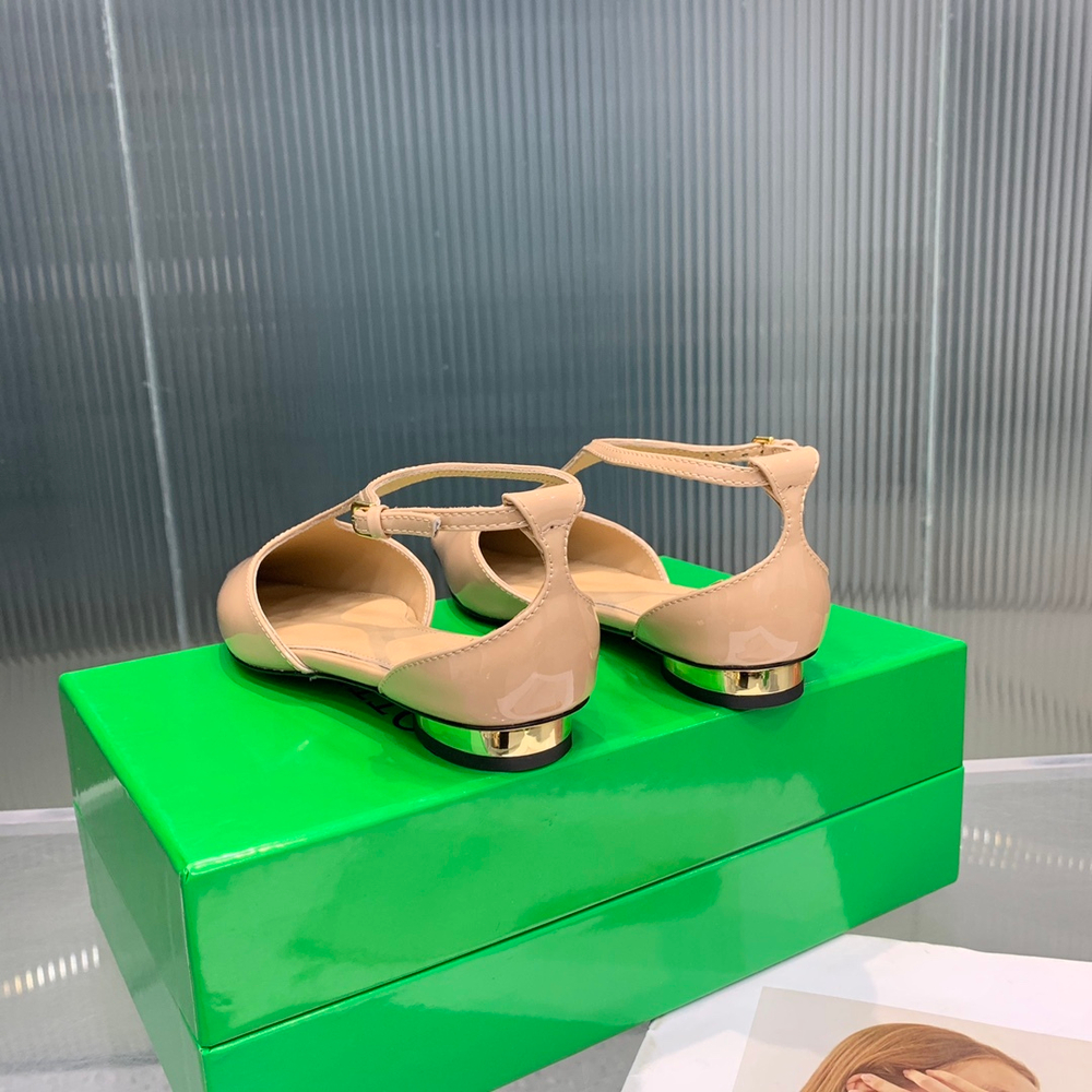 Bottega Veneta Rocket T-Bar Ballerina Flat