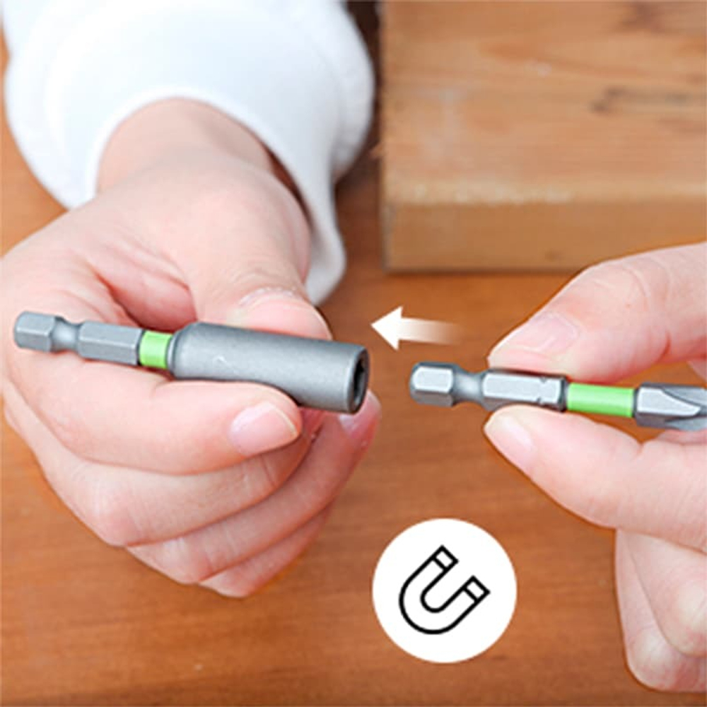 Набор бит в кейсе Greenworks Арт. 2944007, 20 предметов