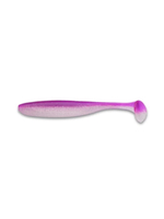 Приманка силиконовая Keitech Easy Shiner 4" PAL #01 Chartreuse Red Flake, 3 упаковки по 7 штук