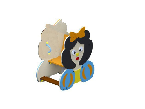 Качалка на пружине "Белоснежка"