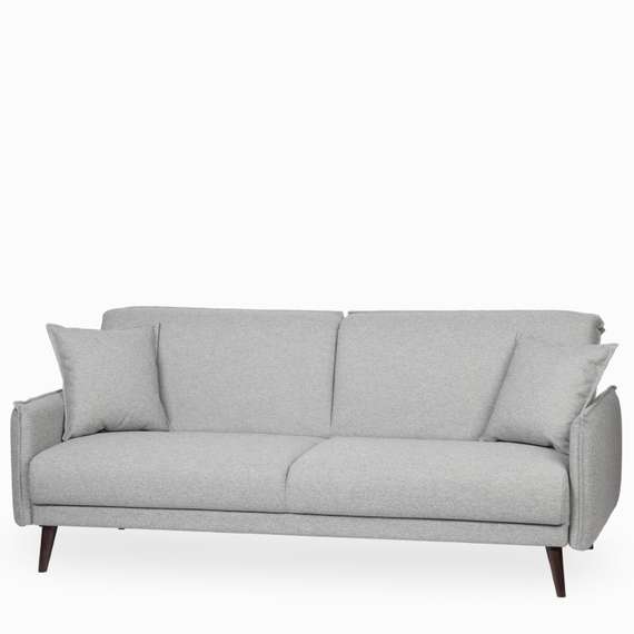 Диван раскладной Jill 210 см, светло-серый