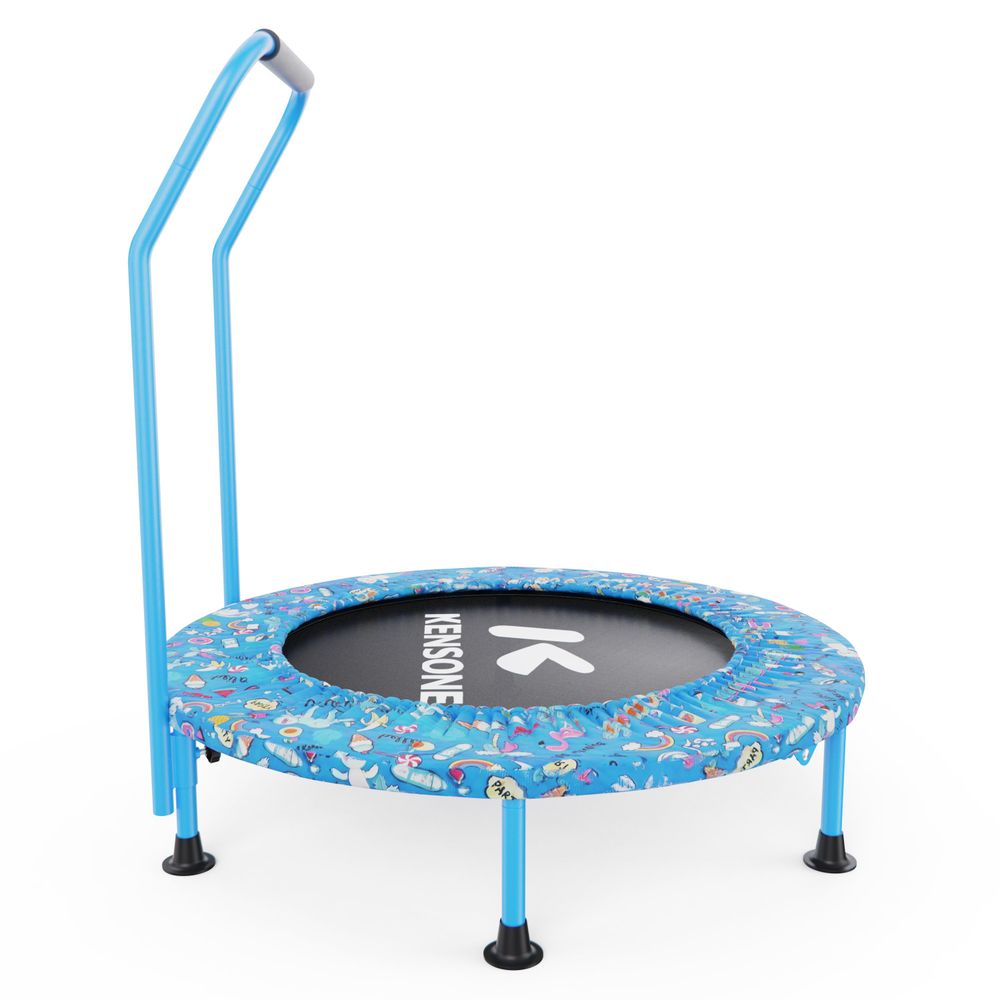 Детский батут DFC KENSONE 36&amp;quot; BSD-KT-U bar-Blue с поручнем