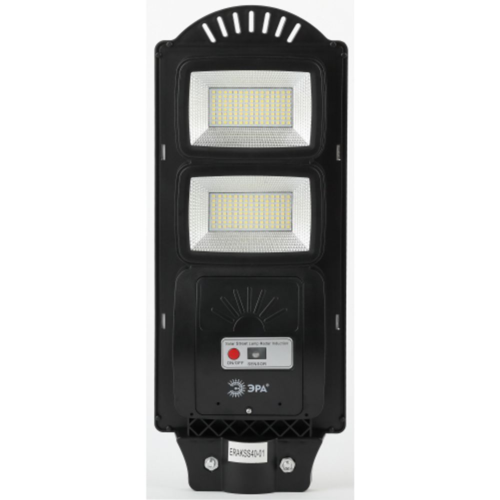 ЭРА Консольный светильник на солн. бат.,SMD, 40W, с датч. движ., ПДУ, 700lm, 5000К, IP65