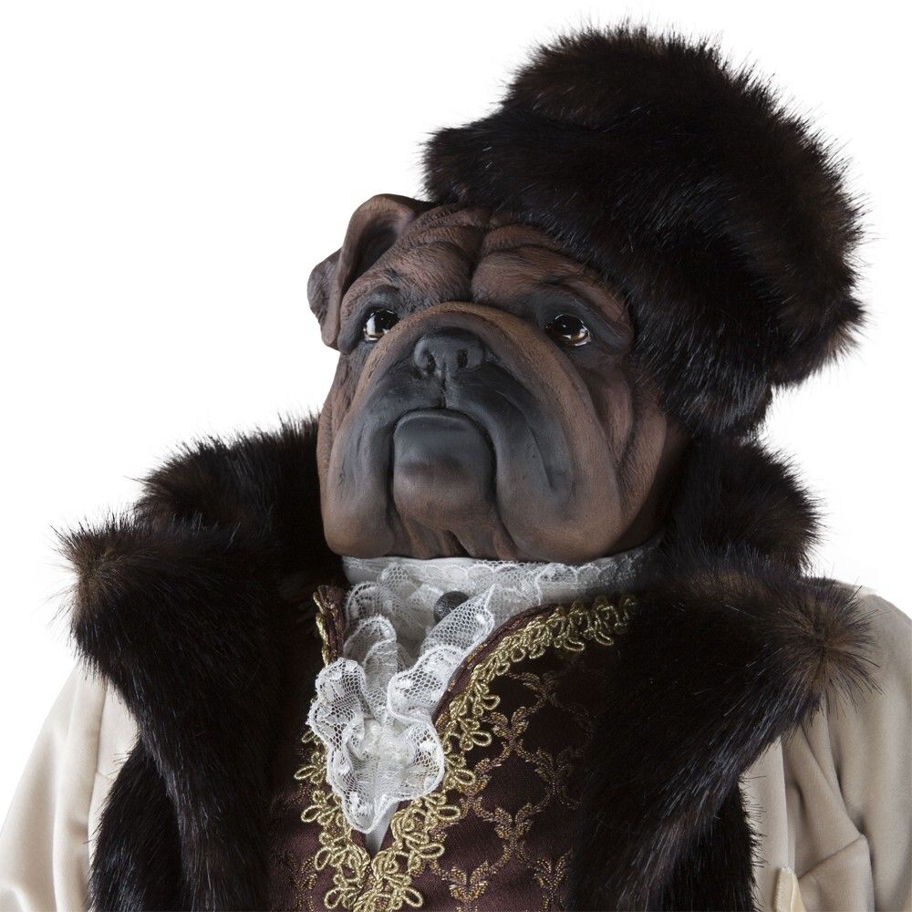 Кукла коллекционная Бульдог Граф Потемкин