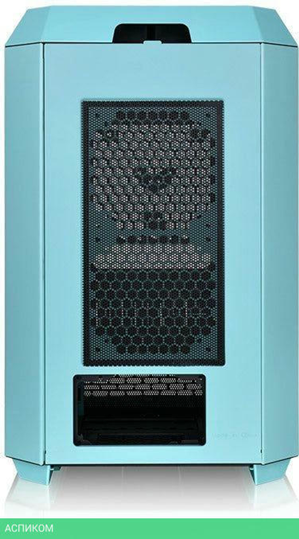Корпус Thermaltake The Tower 300 Turquoise без БП голубой (CA-1Y4-00SBWN-00)
